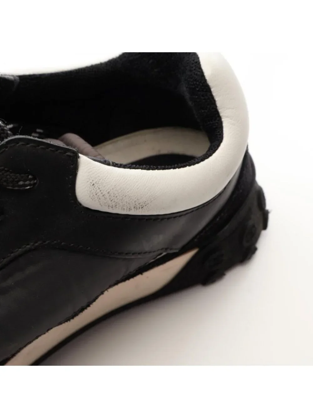 Chanel Sneakers CC Logo Nylon Suede